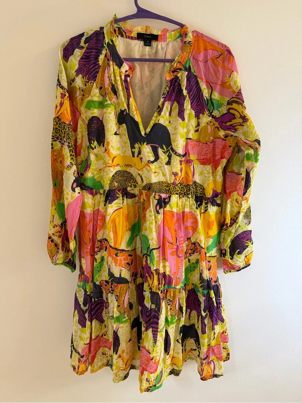 J. Crew Ratti Safari Dress